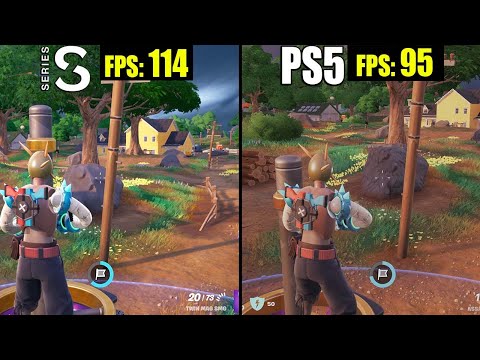 PS5 vs. Xbox Series S | 120 FPS Fortnite Chapter 4 Comparison