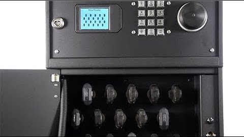 ValidiKey 20 vault: Store, Program and Charge up to 20 CyberKey smart keys