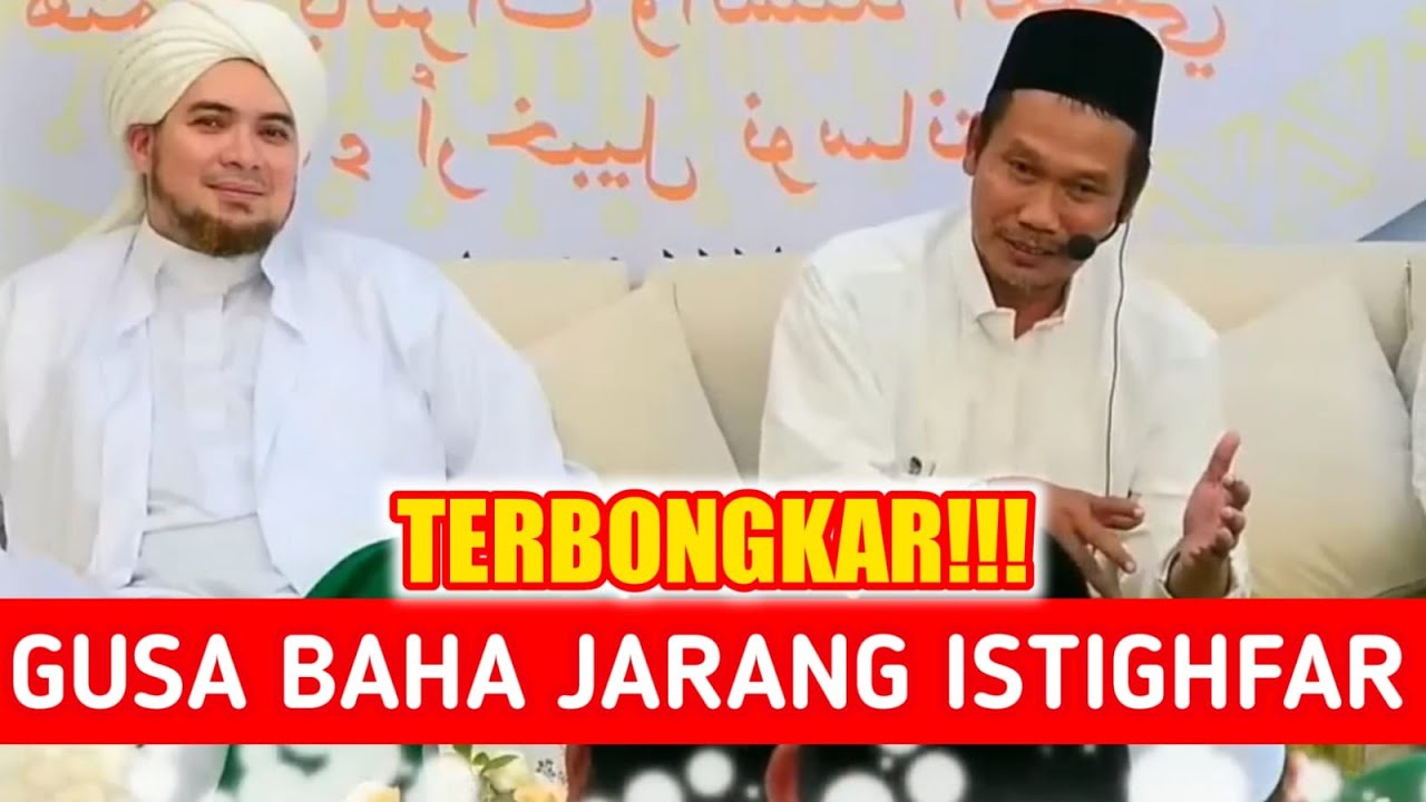 JAWABAN GUS BAHA JARANG ISTIGHFAR || HABIB JINDAN BIN NOVEL BIN SALIM BIN JINDAN