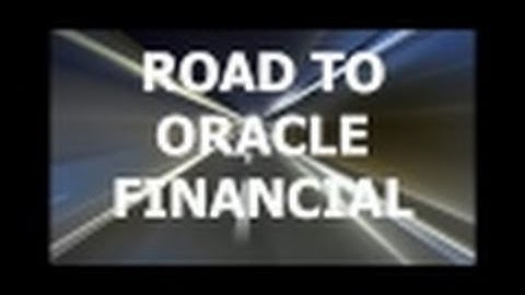 Oracle Financial In Urdu General Ledger Report Lecture 15