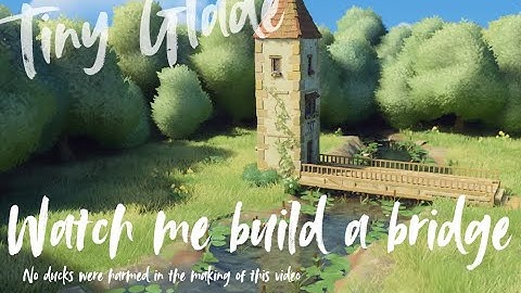 Watch me build a bridge - Tiny Glade