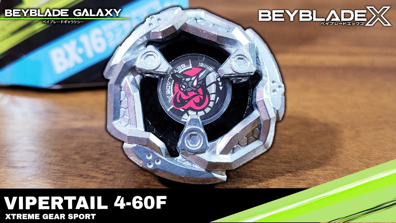 Análise BX-16 02 VIPER TAIL 4-60F Random Booster Select - Beyblade