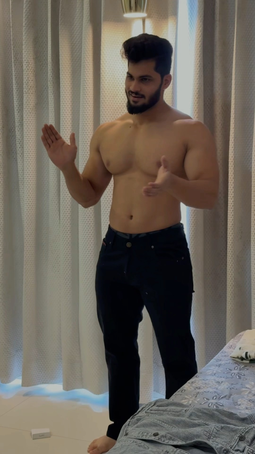 Btao kaisa lga look #pawansahu #motivation #fitnessinspiration #bodybuildinglife