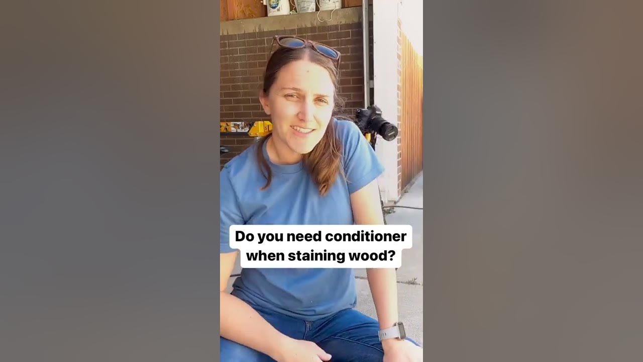 Do I Need Wood Conditioner Before Staining? 🤔 YouTube