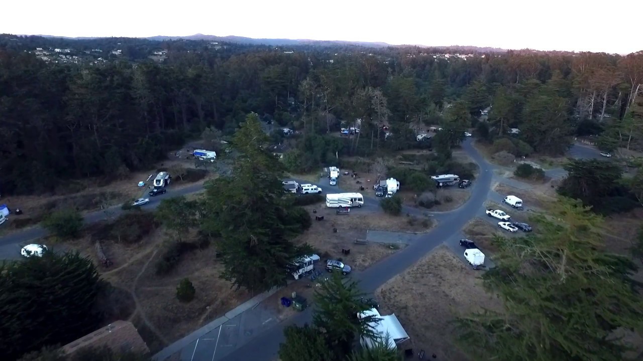 New Brighton State Beach and campgrounds - YouTube
