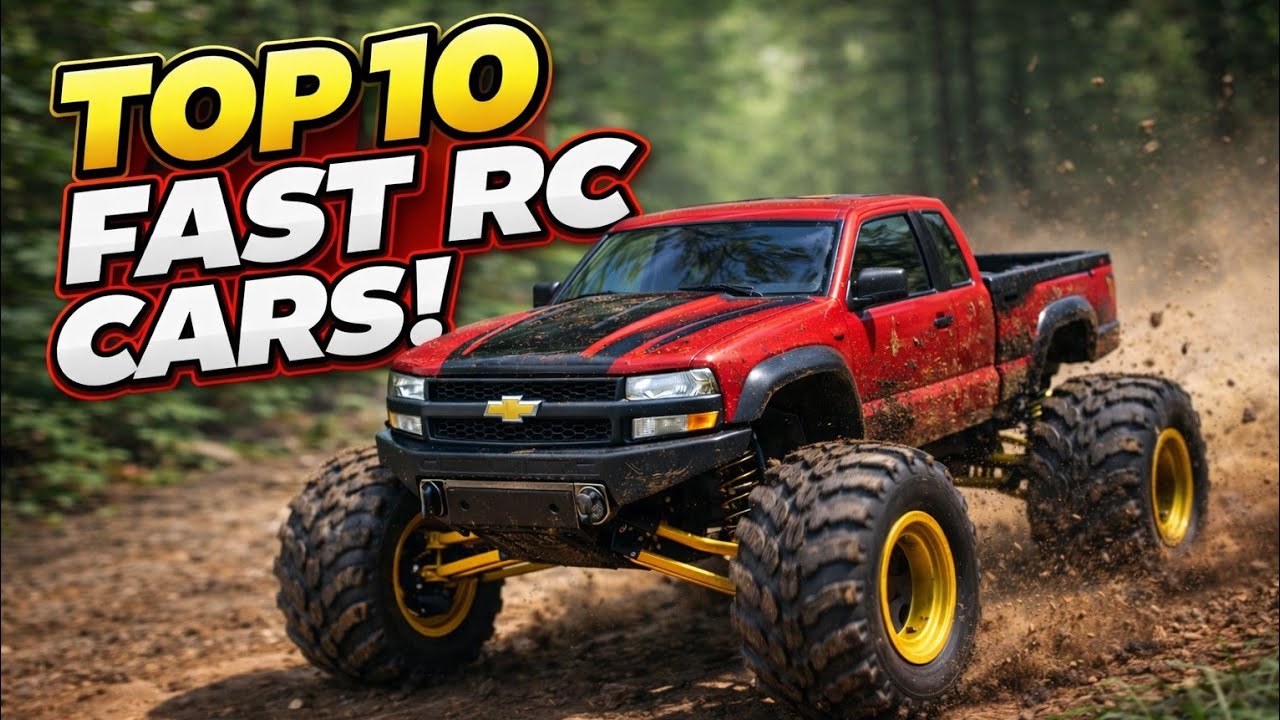 Топ-10 самых быстрых радиоуправляемых автомобилей и грузовиков 2025 года! Полное руководство!