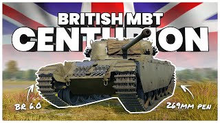 The BRITISH Tank that EATS Armour (War Thunder Centurion MK1)