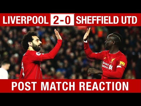 SALAH & MANE SETTLE IT! Liverpool 2-0 Sheffield United Fan Reaction #LIVSHU