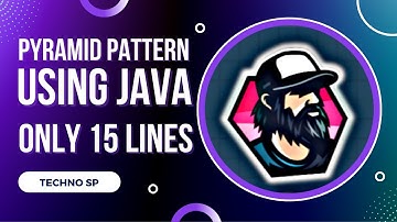 Pyramid Pattern Program in Java #java #coding #programming #shorts