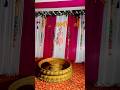 Haldi Ceremony Decoration | Before &amp; After Transformation 💛#shorts  #HaldiDecoration#HaldiCeremony