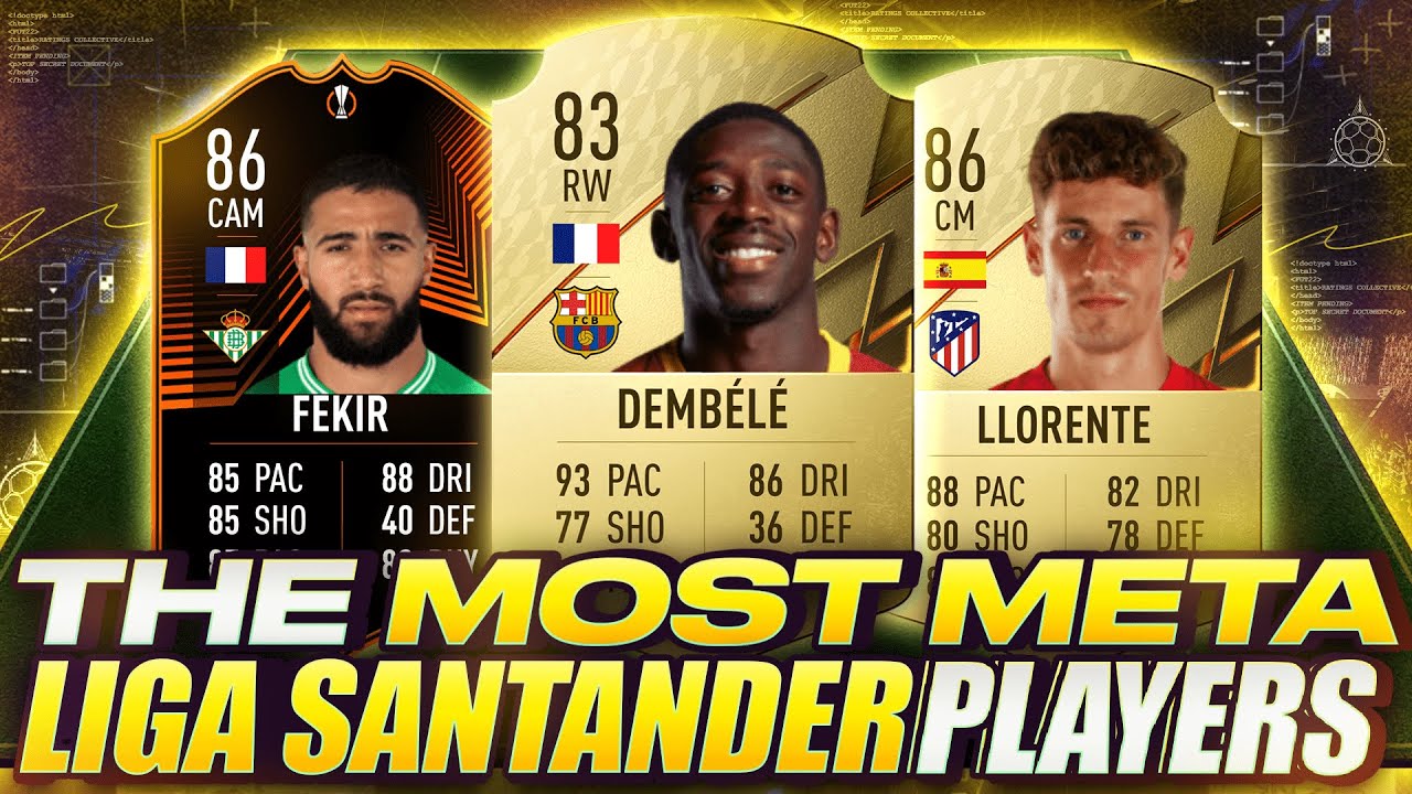 FIFA 22 MOST META LA LIGA PLAYERS IN EACH POSITION! OVERPOWERED LA LIGA