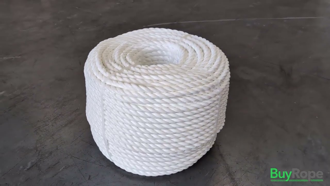 20mm White Polypropylene Rope (220m Coil) Demo | BuyRope