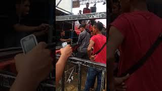 Detik detik pingsang si Bule Jowo Irene Gea live alun-alun Rembang