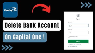 How to Delete Account Capital One !