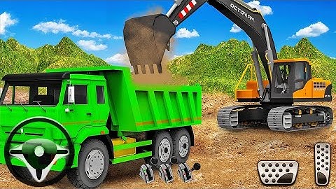 Train Station Construction Simulator JCB Game - Android Gameplay