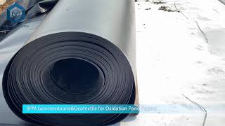 BPM Geomembrane for Oxidation pond
