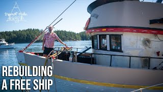 Man restores large boat he got for FREE! | Documentary by Different Media. 3,193 views 9 months ago 28 minutes