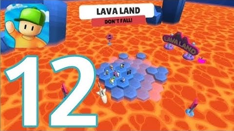 Stumble Guys: Map Lava Land - Walkthrough Gameplay - Part 12 (Ios, Android)