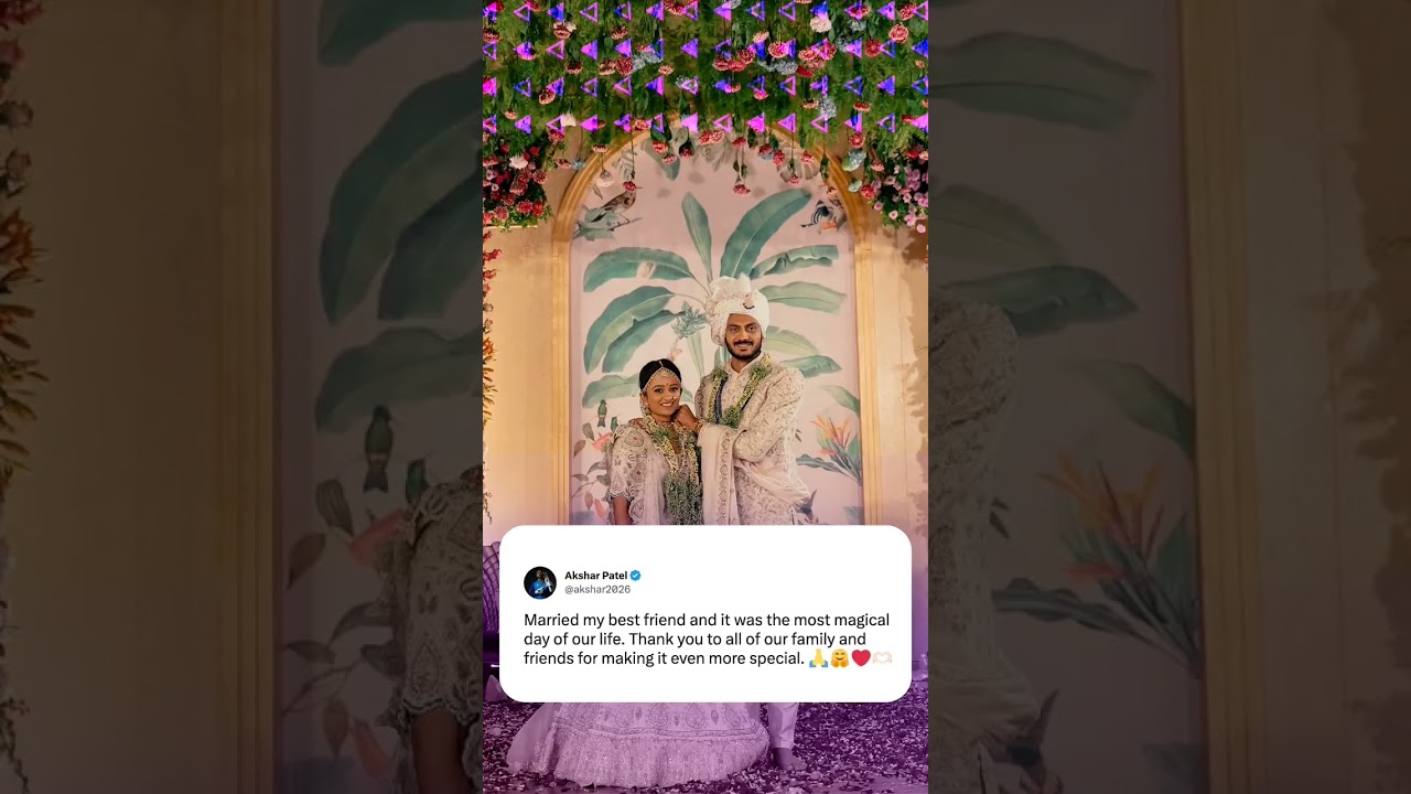 Congratulations to the newly weds 🎉#KLRahul #AxarPatel #ShadabKhan #ShanMasood #ShaheenShahAfridi