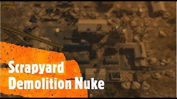 "Death From Above" - Call of Duty Modern Warfare 2: AK47 Nuke on Scrapyard Demolition