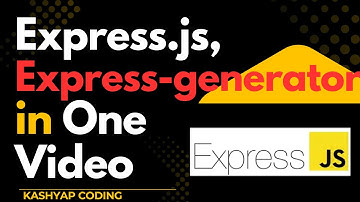 ExpressJS & Express-Generator Explained | Complete Beginner Guide in Hindi