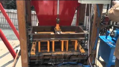 QT4 25BH hydraulic block machine