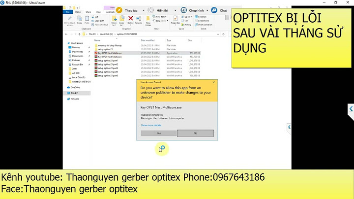 Optitex 12 mở file bị lỗi application has stopped working năm 2024