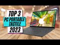 Top 3 meilleur pc portable tactile 2023