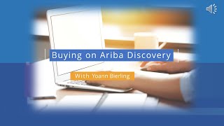 🎓 Unlock the potential of Buying on Ariba Discovery! 🚀