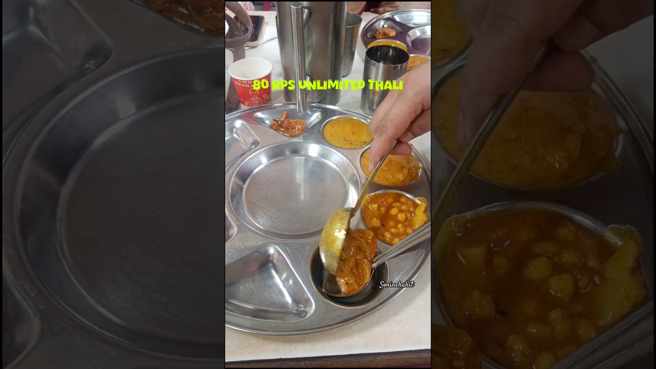 Pet Full Thali at just 80 