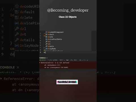 Class 22 | Delete Property From An Object Javascript Example #javascript