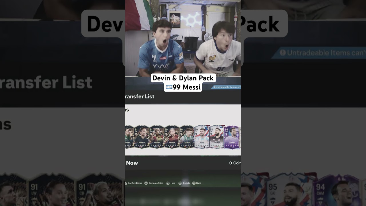 Devin & Dylan Pack 🇦🇷99 Messi