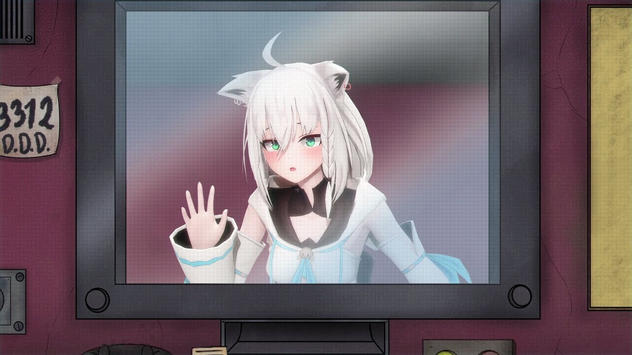 MMD】Open The Door／黒上フブキ - YouTube