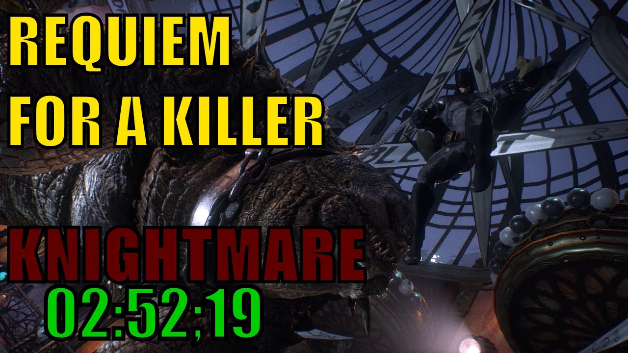 [Knightmare] Iceberg Lounge | Requiem for a Killer Trophy/Achievement in 02:52min | B. Arkham Knight