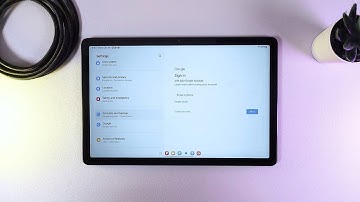 How to Add/Remove Google Account on Samsung Tab A9+