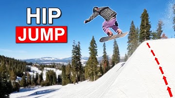 How to Do Hip Jumps on Your Snowboard