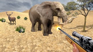 Hunting Clash 3D Hunter Games Android Gameplay | Dinosaur Hunt screenshot 4
