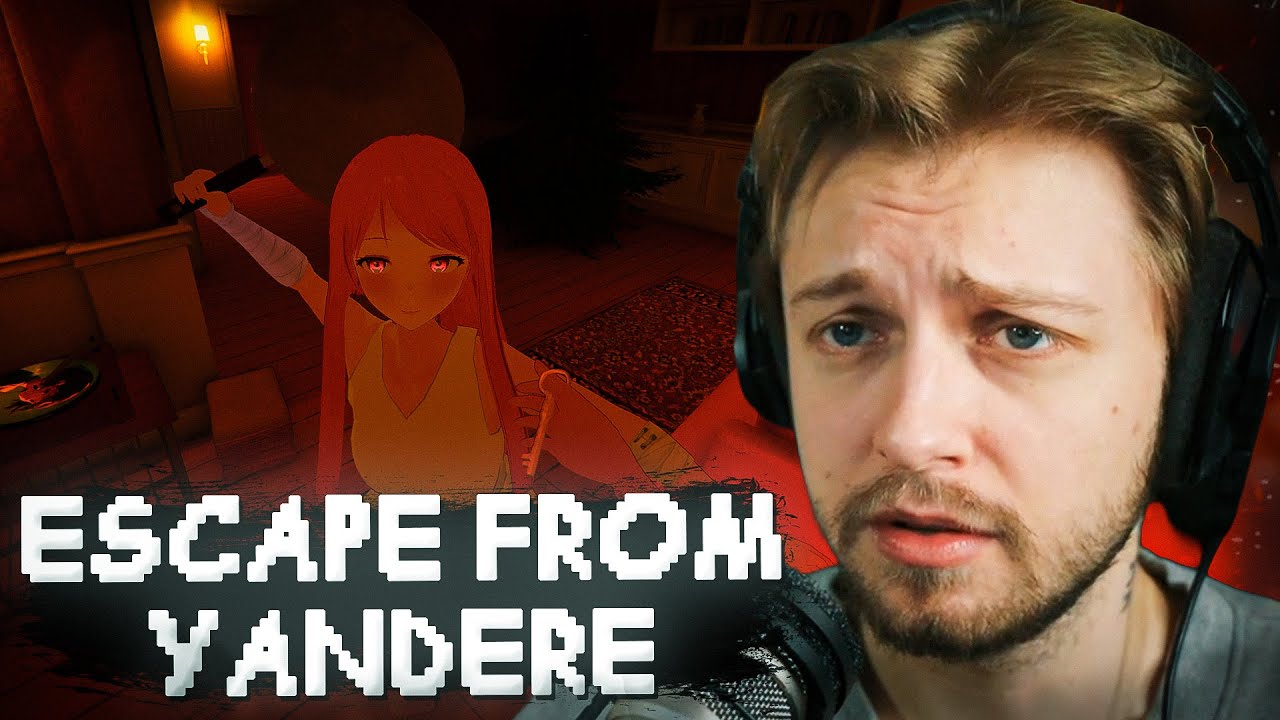 СТИНТ УБЕГАЕТ от АНИМЕ ЖЕНЩИНЫ в Escape from Yandere | Хоррор