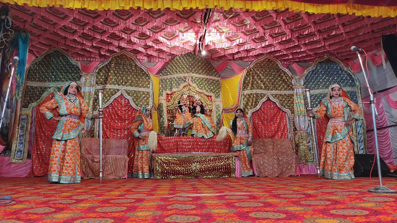 Napasar Live Shri Krishan Leela | Day 04 | Mundhra Pariwar Napasar | SR Bhajan ...