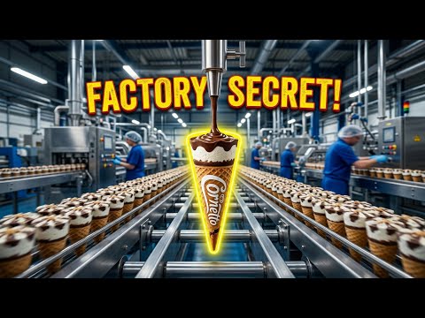 👉 Cornetto Ice Cream Factory Secrets 🍦 | History + Ads + Quiz Challenge | Full Story Revealed