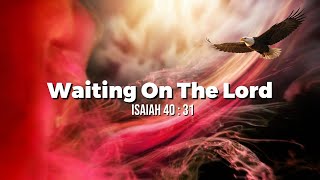 Isaiah 40:31 They Will Soar on Wings Like Eagles | Worship #worshipmusic