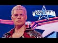 WWE CODY RHODES RETURNS AT WRESTLEMANIA 38!