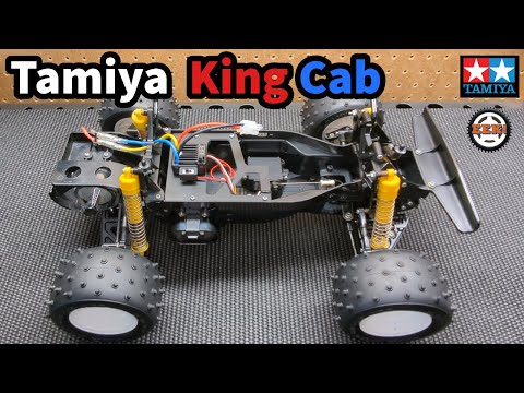 Vintage 1989 Tamiya Nissan King Cab - Chassis Build With Upgrades
