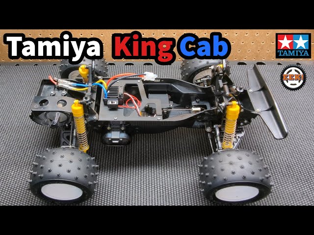 Vintage 1989 Tamiya Nissan King Cab - Chassis Build With Upgrades