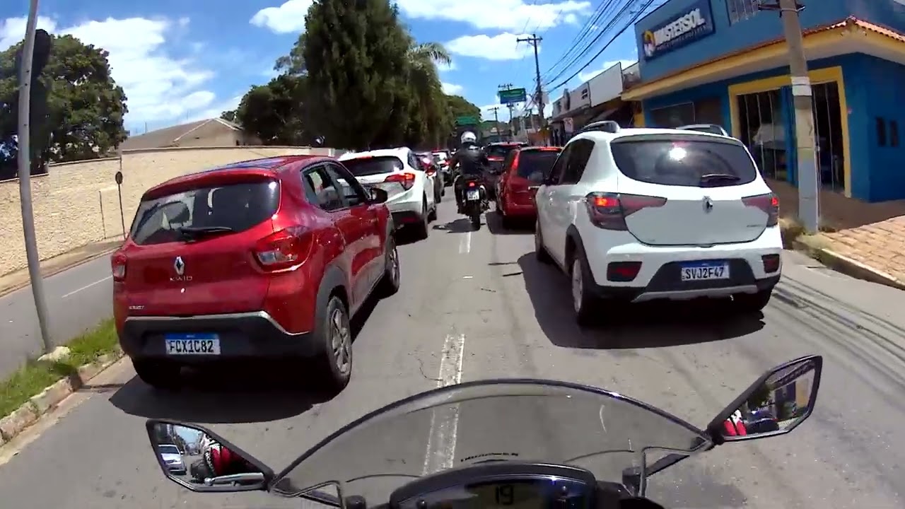 Onboard com a Kawasaki Ninja 650R e Yamaha XT 600, sentido Indaiatuba SP.(Parte 5)