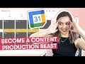 How to Content Batch using Google Calendar | Task batching on Google Calendar - Productivity Tips
