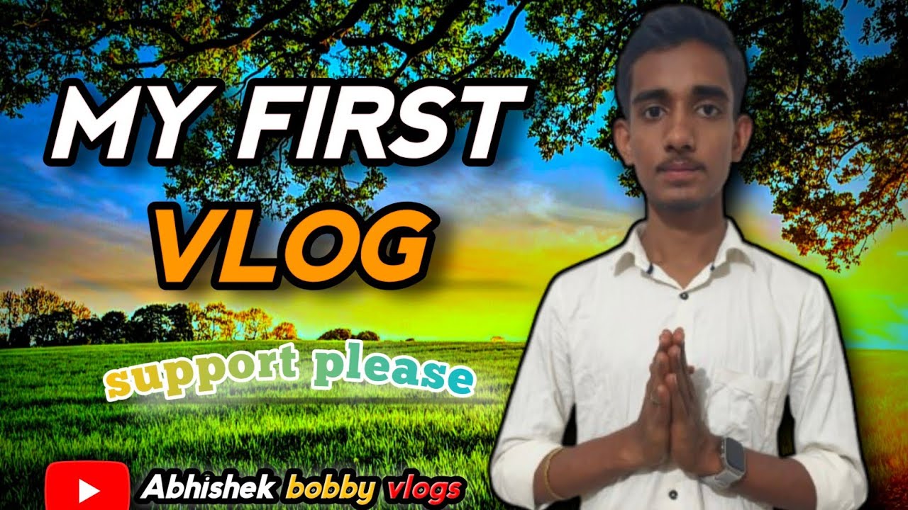 My first vlog 🔥 || please support || 🙏 - YouTube