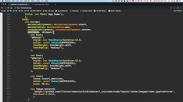 Flutter 입문. 안드로이드, iOS 개발을 한 번에 #16 Column