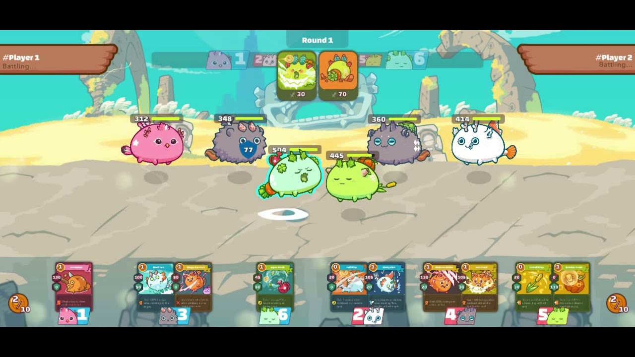 Axie Infinity: 49 Speed Red Ear Mech Sustain! + Utility Front Plant 1850 MMR | CGC Space | S19