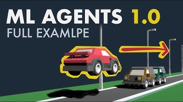 ML-Agents 1.0+ | Create your own A.I. | Full Walkthrough | Unity3D